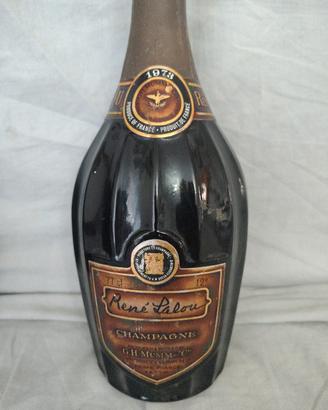 champagne G.H. mumm René lalou 1973