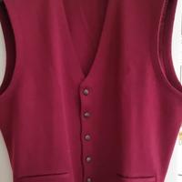 GILET BORDEAUX JEAN PIERRE TG. VII