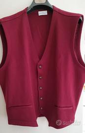 GILET BORDEAUX JEAN PIERRE TG. VII 