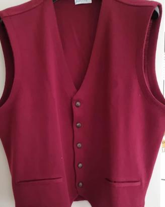 GILET BORDEAUX JEAN PIERRE TG. VII