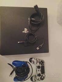 ps4 pro 1 tetra di memoria+2 controller+2 giochi 