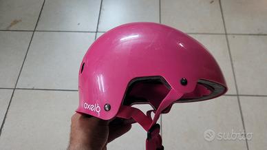 Casco pattinaggio o skate da bambina