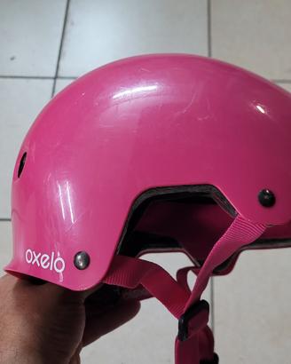 Casco pattinaggio o skate da bambina