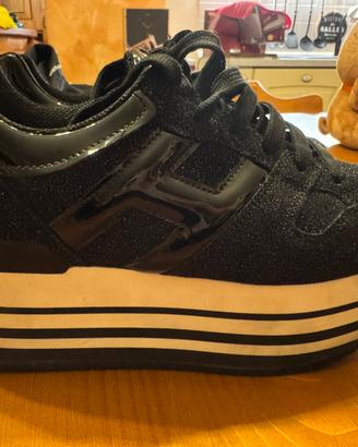 Hogan maxi brillantinate nere taglia 36