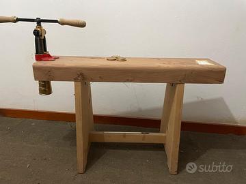 Torchio in bronzo per bigoli e altra pasta 