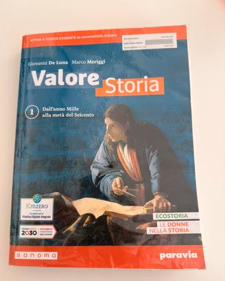 Valore storia 1 - ISBN: 9788839538864