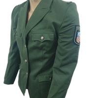 Giacca verde uniforme in tessuto polizia tedesca