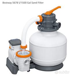 Pompa e filtro Bestway 5.700 Litri Ora