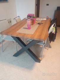 tavolo in legno allungabile 