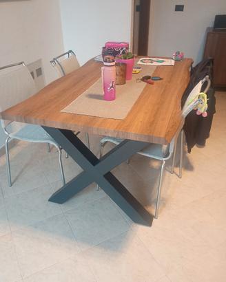 tavolo in legno allungabile 