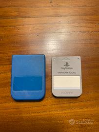 Memory card PS1 originale