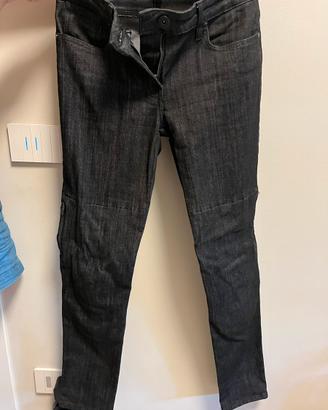 Jeans Dainese denim slim lady tex blu trouser