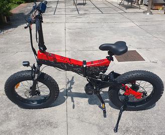 Fat e-bike 20” motore bafang 750w batteria 48v 14a