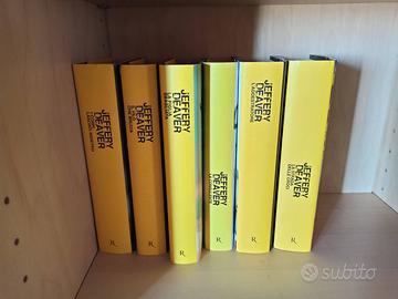 Lotto 6 Libri Jeffery Deaver - Thriller Rizzoli