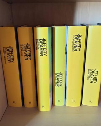 Lotto 6 Libri Jeffery Deaver - Thriller Rizzoli