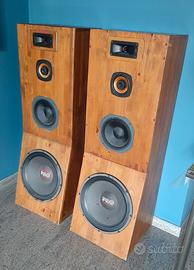 Casse acustiche diffusori audio in legno Hi-Fi
