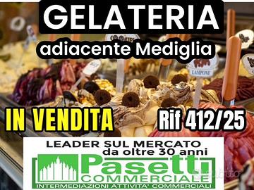 GELATERIA sita nell'Hinterland Est di Milano