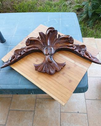 Sovraporta cimasa in legno