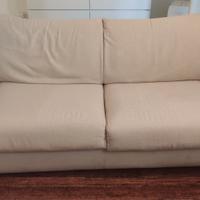 Divano letto Poltronesofà sfoderabile color beige