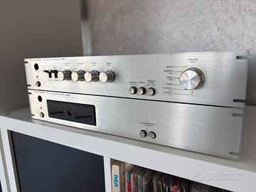 Amplificatore Pre e finale vintage HIFI Stereo