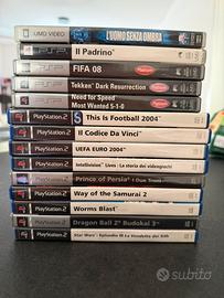 Giochi ps2, psp e UMD per psp