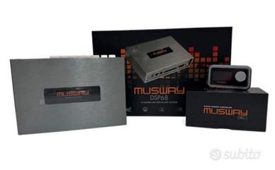 DSP MUSWAY DSP68 CON DRC Processore audio.