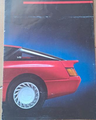 Depliant Renault Alpine v6 