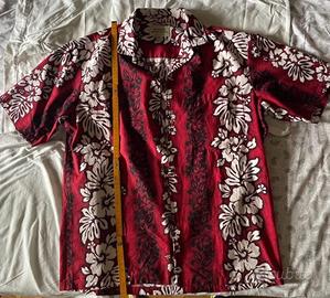 Camicia hawaiana 100% cotone