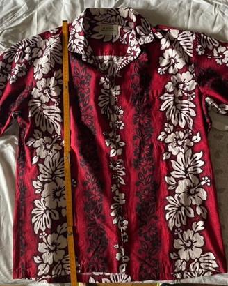 Camicia hawaiana 100% cotone