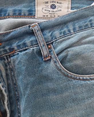 JEANS UOMO ORIGINALE ZARA TGL 48