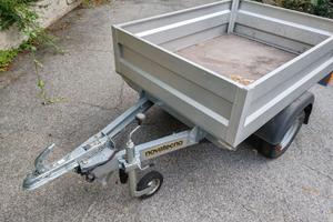Rimorchio Novatecno trasporto materiali  380 Kg 