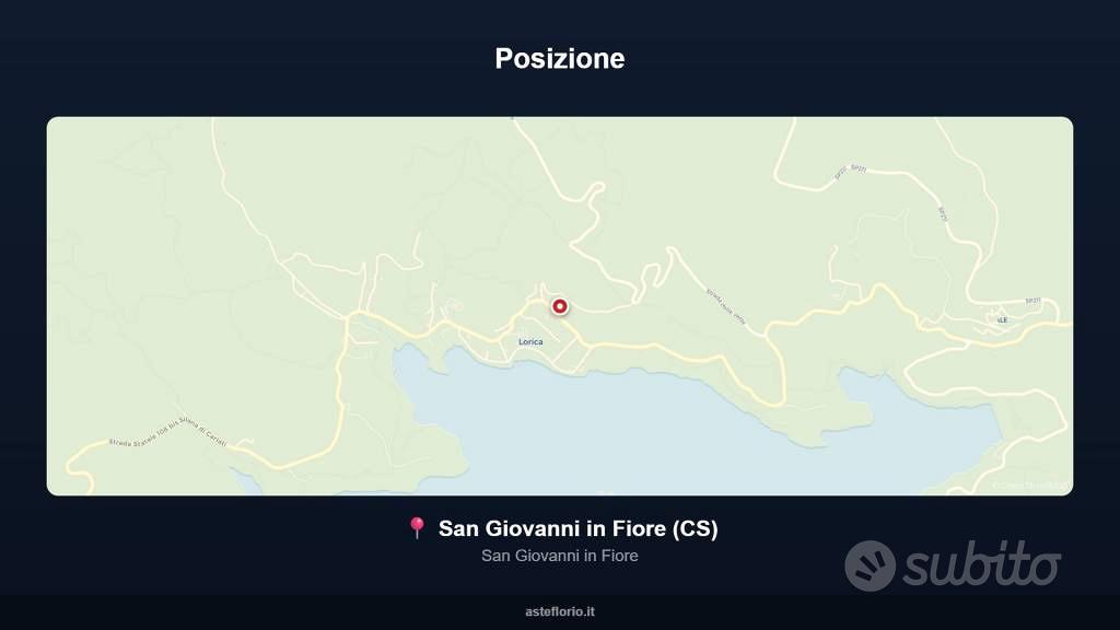 Appartamento – San Giovanni in Fiore, Lorica - Vista 3