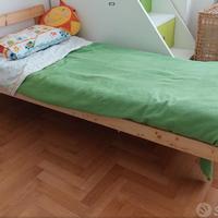 Lettino in legno per materasso 160x70
