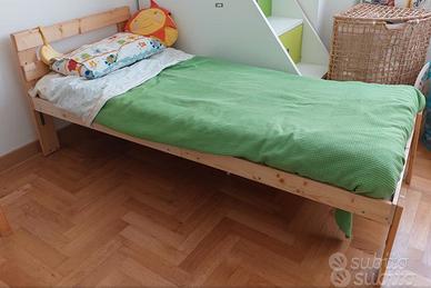 Lettino in legno per materasso 160x70