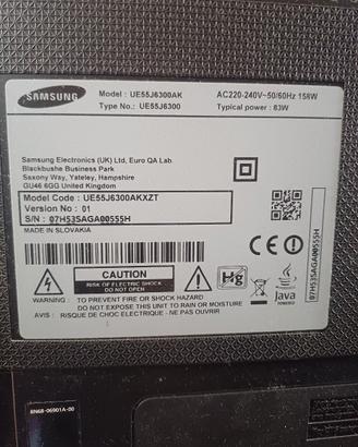 TV Samsung - UE55J6300AKXZT