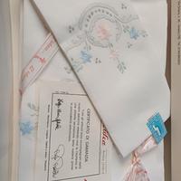 12 asciugamani in puro lino vintage