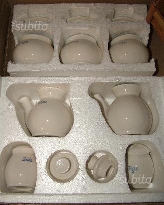 Set in ceramica adatto a Découpage