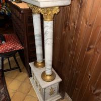 Colonna in marmo 2 pezzi