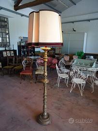 Piantana dorata fine '800 (altezza 2 metri)