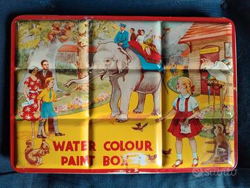 Vintage Water Color Paint Box
