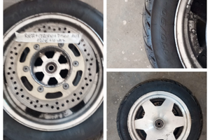 Pneomatico cerchio disco