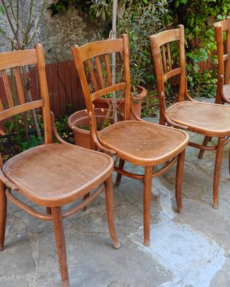 4 Sedie originali Johann Kohn Radom