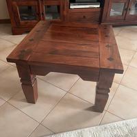 Tavolino legno acacia