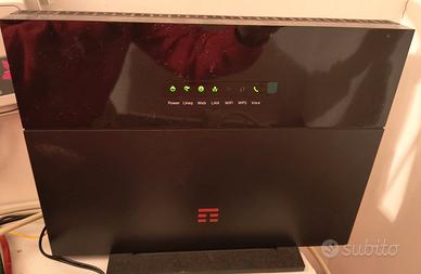 MODEM TIM HUB+ EXCLUSIVE FIBRA OTTICA LAN WIFI-6