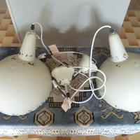 Lampade soffitto colore avorio 2 PZ. nuove
