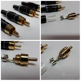 CONNETTORI AUDIO RCA