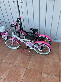 2 bici da bambina 3 / 6 anni