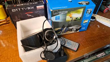AndroidTV BOX e proiettore