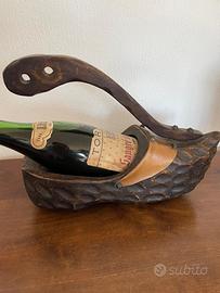 Porta bottiglie in legno arredo