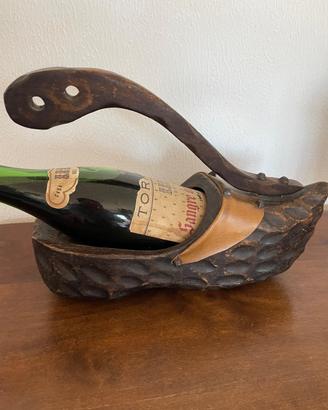 Porta bottiglie in legno arredo